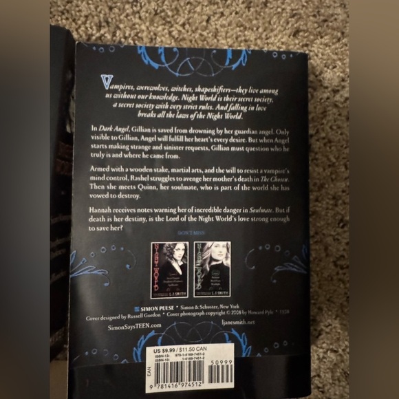 Night World Series by LJ Smith Paperback Volumes 1-3 - Picture 7 of 12